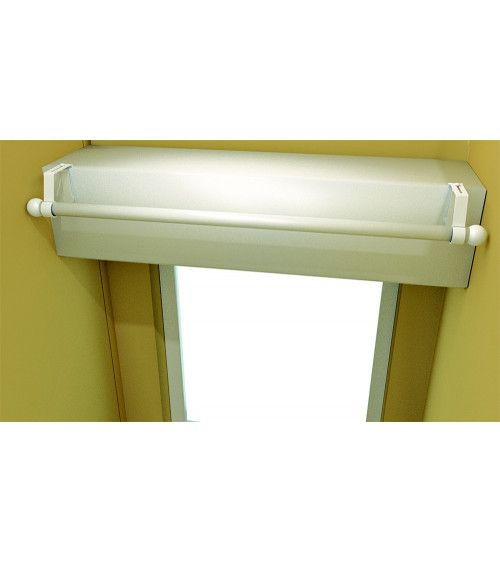 Support de Tringle à rideaux  sans perçage pour coffret volet roulant support tringle rideau pose simple et rapide