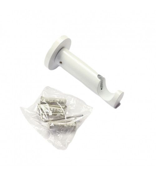 Support Simple Ouvert en Métal - Tringle Ø20 mm