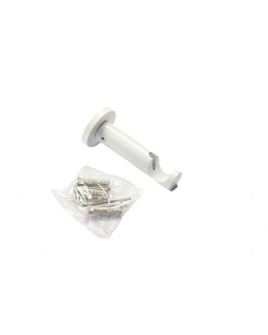 Support Mural Ouvert Simple en Métal - Tringle Ø28 mm