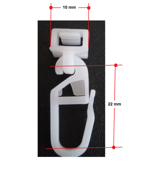 glisseurs, x20, agrafes, clips, clipser, Nylon, rideaux