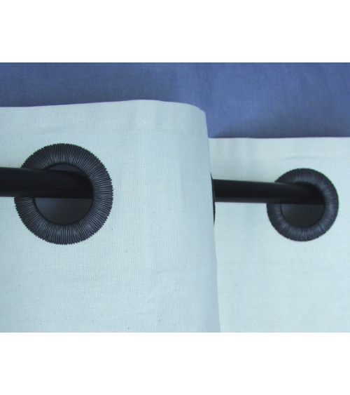 Clips, oeillets, décoration, tringle, voilage, rideaux