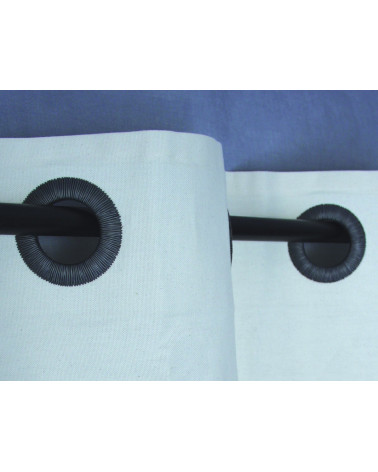 Clips, oeillets, décoration, tringle, voilage, rideaux