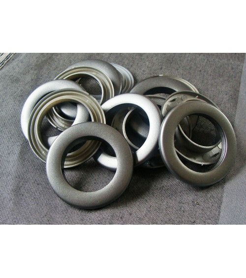 oeillets, clips, décoration, tringles, rideaux, voilage, élégant, chic, métal