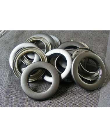 oeillets, clips, décoration, tringles, rideaux, voilage, élégant, chic, métal