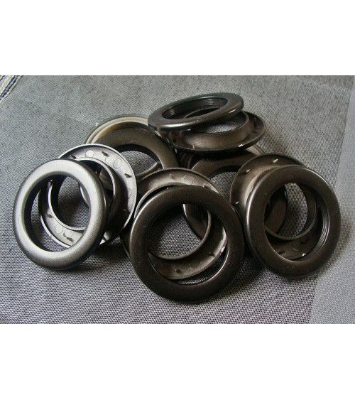 oeillets, clips, décoration, tringles, rideaux, voilage, élégant, chic, métal