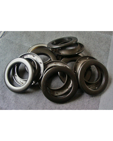 oeillets, clips, décoration, tringles, rideaux, voilage, élégant, chic, métal