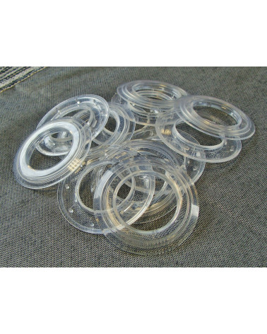 œillets, décoration, tringles, clips, design, voilage, rideaux