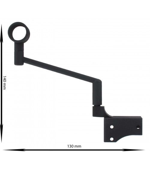 Support IB+ Breveté Sans Perçage - Fenêtre PVC Oscillo-Battante