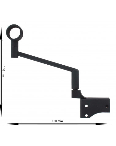 Support IB+ Breveté Sans Perçage - Fenêtre PVC Oscillo-Battante