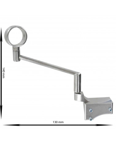 Support IB+ Breveté Sans Perçage - Fenêtre PVC Oscillo-Battante