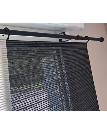 Tissu Technique Paroi Japonaise - 60 x 245 cm - Semi-Occultant Ardoise