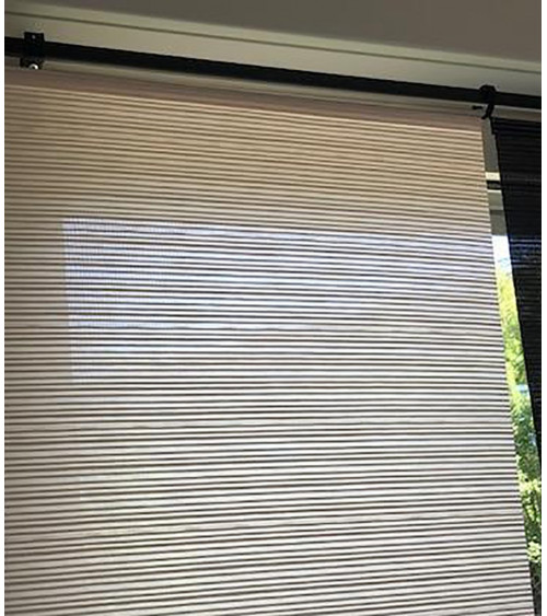 Panneaux japonais textile prêts à l'emploi 60 x 245 cm