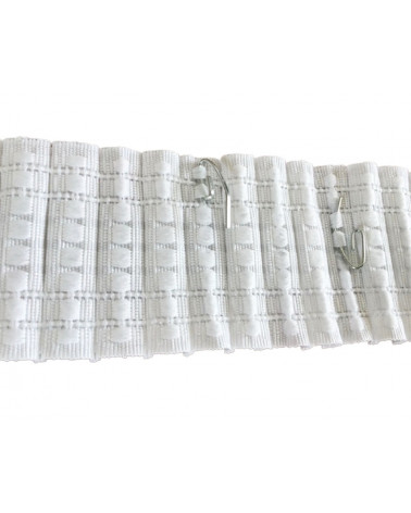 Agrafes Escargot Métal pour Rideau  - Fixation Rail / Chemin de Fer