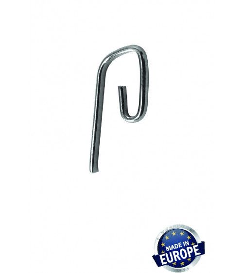 Agrafes Escargot Métal pour Rideau  - Fixation Rail / Chemin de Fer