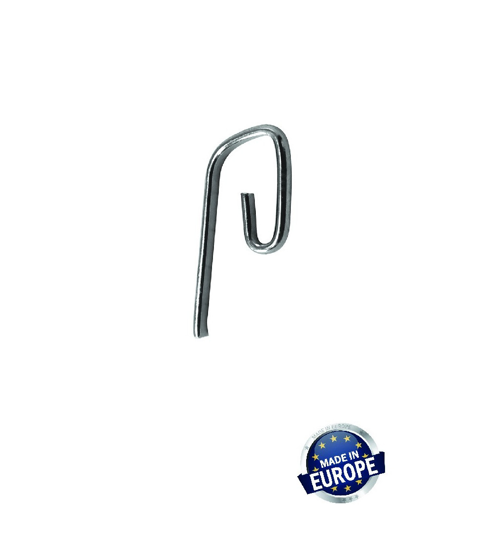 Agrafes Escargot Métal pour Rideau  - Fixation Rail / Chemin de Fer Agrafes Escargot Métal pour Rideau  - Fixation Rail / Chemin de Fer