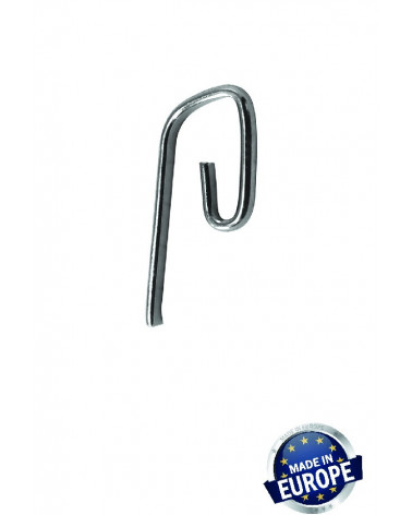 Agrafes Escargot Métal pour Rideau  - Fixation Rail / Chemin de Fer