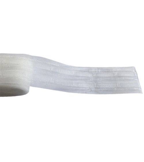 Ruflette transparente est spécialement préconisée pour la confection de voilage.
