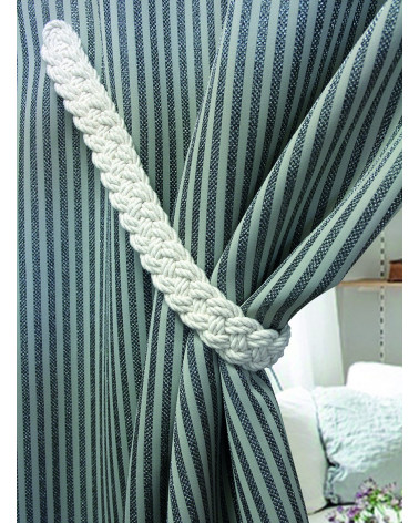 SHETLAND XL - Embrasse rideau magnétique textile