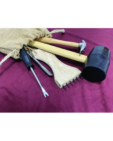 Kit, outils, tapisserie, fauteuils, ameublement, DIY, personnalisation