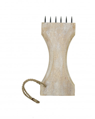 Cet outil permet de tendre les sangles jute ou élastique pour siège