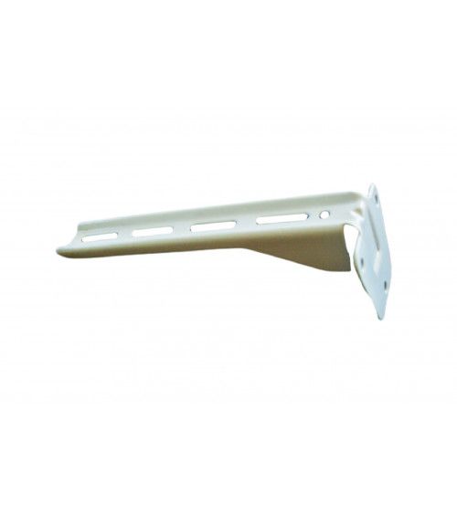 Support de Fixation Murale Double Rail - Équerre Acier L. 16 cm