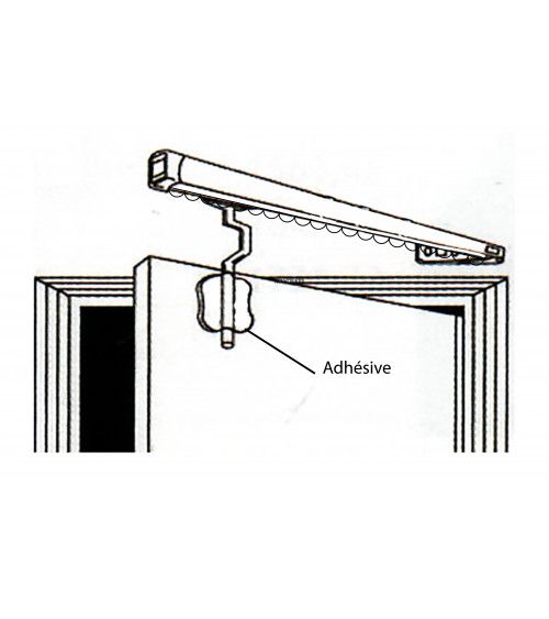 Tringle de Porte Universelle Sans Perçage