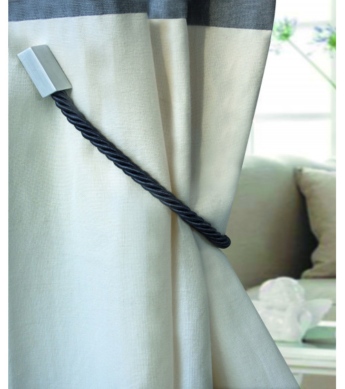 CORDOU - Embrasse rideaux textile aimantée sans perçages