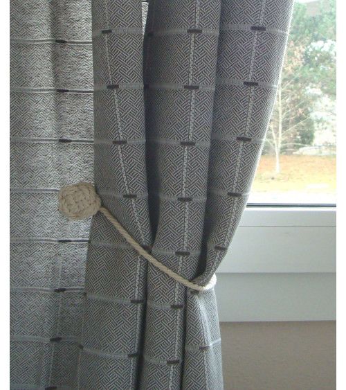 Embrasse aimantée, cordage, décoration, originale, tendance, pas cher