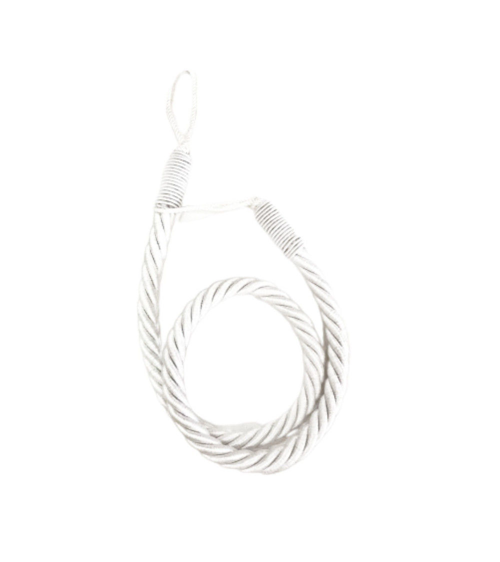 embrasse cordon, originale, pas cher, cordage, marine, tendance, décoration, Blanc