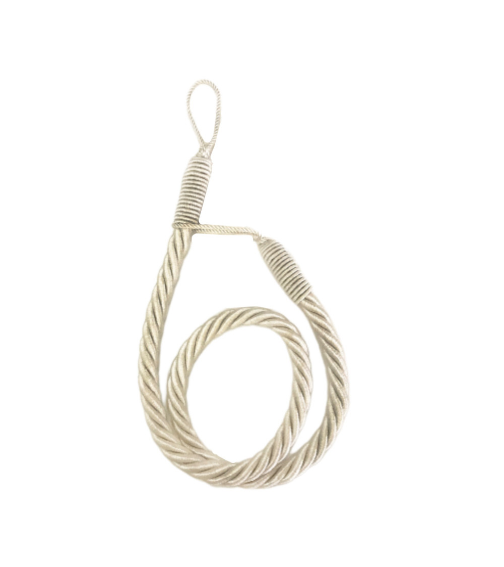 Embrasse à Rideau Textile Cordon - Maintien Classique et Tressé