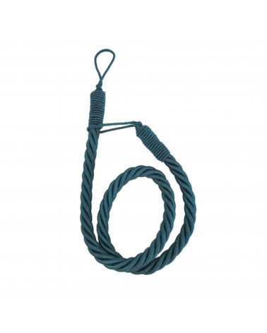 embrasse cordon, originale, pas cher, cordage, marine, tendance, décoration, Bleu canard