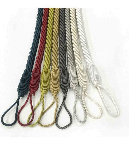 Embrasse à Rideau Textile Cordon - Maintien Classique et Tressé
