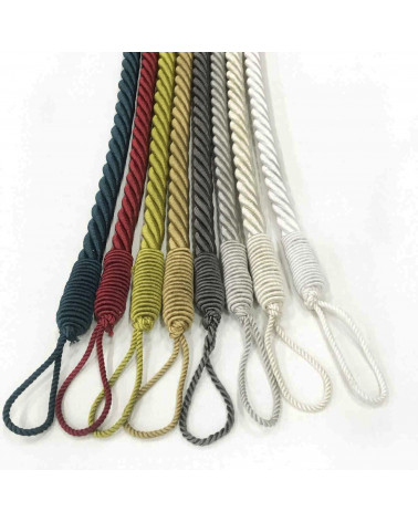 Embrasse à Rideau Textile Cordon - Maintien Classique et Tressé
