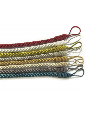 Embrasse à Rideau Textile Cordon - Maintien Classique et Tressé