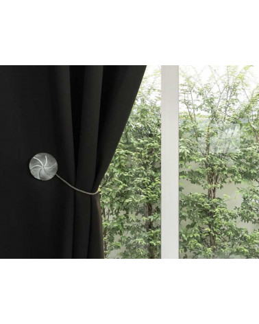 Embrasse Magnétique Rosa - Bois Peint et Cordon Jute - Design Tendance