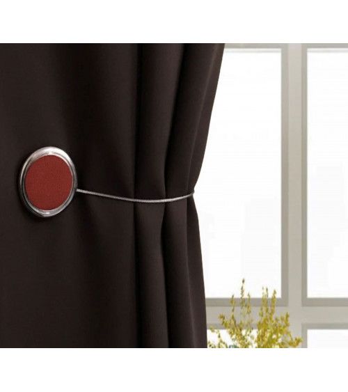 Embrasse Magnétique HALIFAX Métallisée - 40 cm - Aimants Puissants