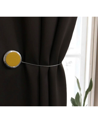 Embrasse Magnétique HALIFAX Métallisée - 40 cm - Aimants Puissants