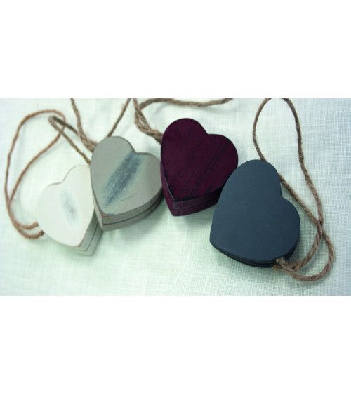 Embrasse, bois, cœur, tendance, design, décoration, rideaux, aimantée, pas cher