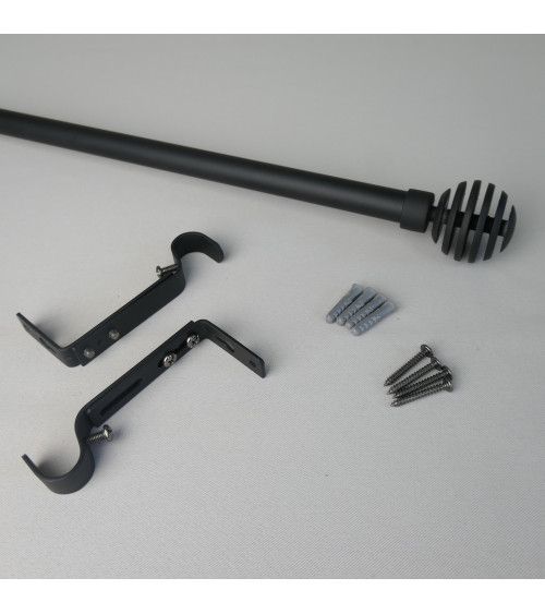 kit tringle, extensible, Kit tringle rideau 165 à 310cm, Tringle fenêtre extensible, Support tringle rideau réglable