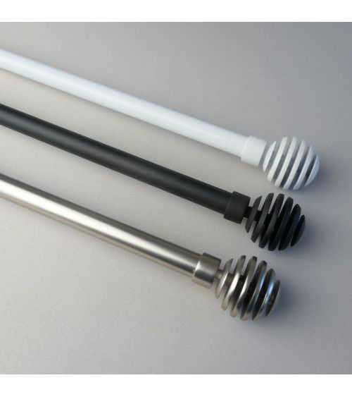 kit tringle, extensible, Kit tringle rideau 165 à 310cm, Tringle fenêtre extensible, Support tringle rideau réglable