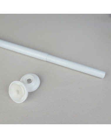 Tringle à Rideau Sans Perçage Ø20 mm - 90 à 140 cm