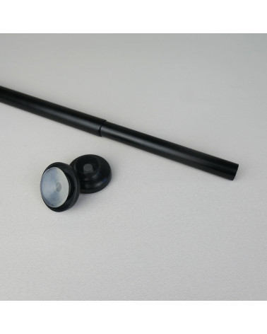 Tringle à Rideau Sans Perçage Ø20 mm - 90 à 140 cm