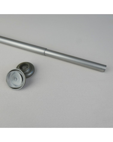 Tringle à Rideau Sans Perçage Ø20 mm - 140 à 250 cm