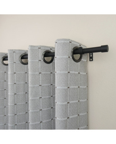 Kit Tringle à Rideau Extensible Ø16-19mm - 165 à 310 cm - Aluminium