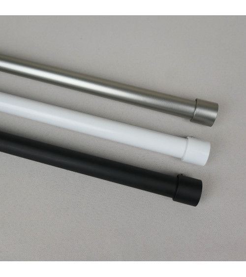 Kit Tringle à Rideau Extensible Ø16-19mm - 165 à 310 cm - Aluminium