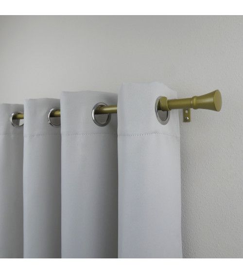 Kit Tringle Extensible Regent 110-210 cm - Embouts et Supports Kit Tringle Extensible Regent 110-210 cm - Embouts et Supports