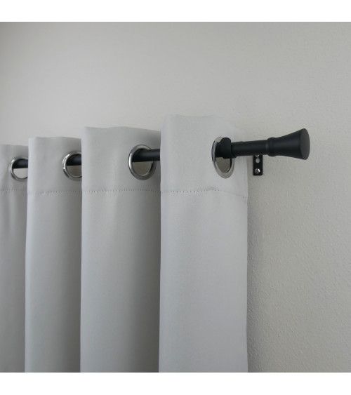 Kit Tringle Extensible Regent 110-210 cm - Embouts et Supports Kit Tringle Extensible Regent 110-210 cm - Embouts et Supports