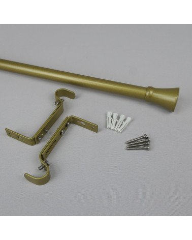 Kit Tringle Extensible Regent 110-210 cm - Embouts et Supports