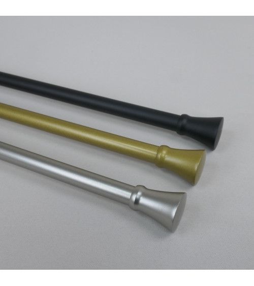 Kit Tringle Extensible Regent 110-210 cm - Embouts et Supports Kit Tringle Extensible Regent 110-210 cm - Embouts et Supports