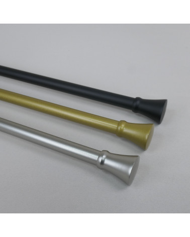 Kit Tringle Extensible Regent 110-210 cm - Embouts et Supports